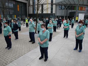 Supporting image for story: Nation falls silent to remember Covid-19 victims