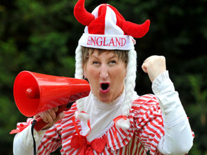 Supporting image for story: Doreen Tipton gets behind England 