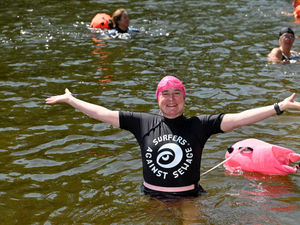 Supporting image for story: 'Spend money to stop sewage being dumped in rivers, not shareholders!' - Shropshire swimmer's advice for Severn Trent after news of huge profits