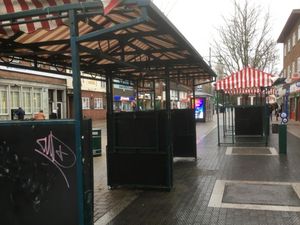 Supporting image for story: 'High rent and poor stalls' could mean death of Wednesfield market
