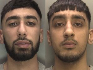 Supporting image for story: Images released of three men jailed for role in violent family feud shooting at computer shop 