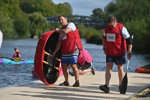 The coracle racing event has raised thousands for Macmillan Cancer Support over the years
