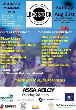 WILLENHALL LOCK STOCK 2025