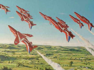 Supporting image for story: Airport picture on sale to raise cash for show in memory of tragic boss