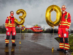 Supporting image for story: 'Go red' to celebrate 30 years of Midlands Air Ambulance 