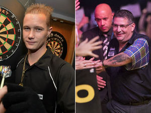 Supporting image for story: Stinking row rocks Grand Slam of Darts in Wolverhampton  