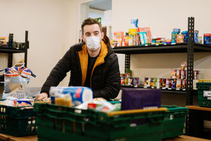 Ollie Locker, manager of Telford Crisis Support
