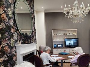 Supporting image for story: Much Wenlock care home residents get 'super competitive' at national quiz