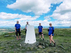 Eshe Partington-Sollinger, Jon Garbett, James Cox and Laura Yates