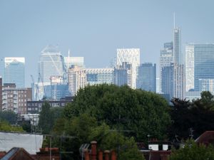 A view of Canary Wharf