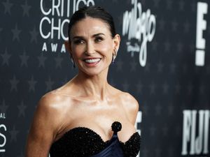 Demi Moore arrives at the 30th Critics Choice Awards (Jordan Strauss/Invision/AP)