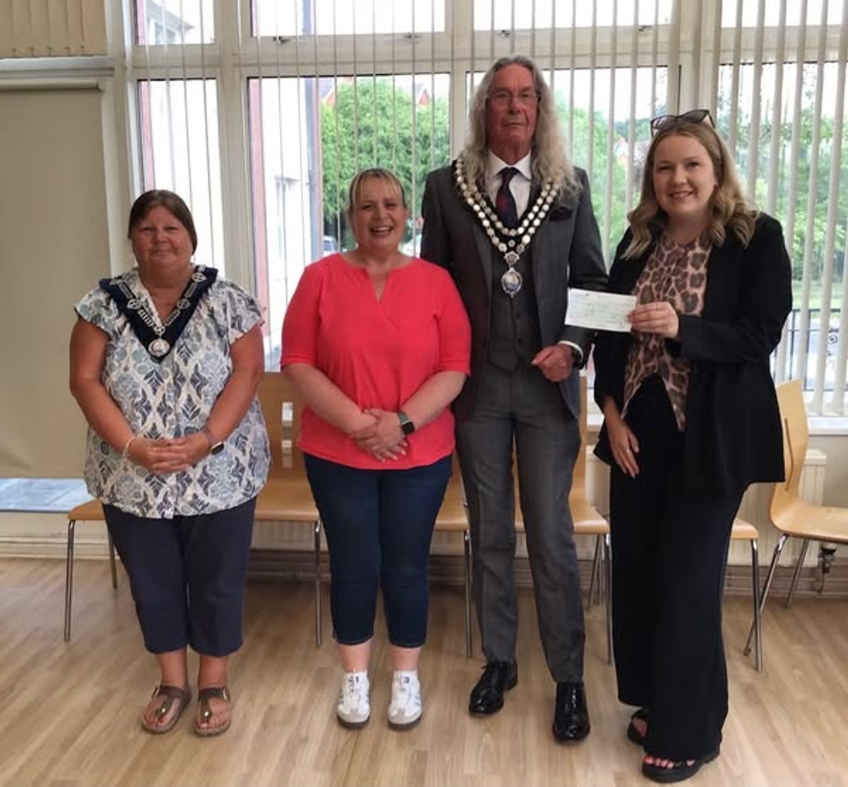 Six Llandrindod Wells organisations are celebrating after receiving over £12,000 of grant money between them