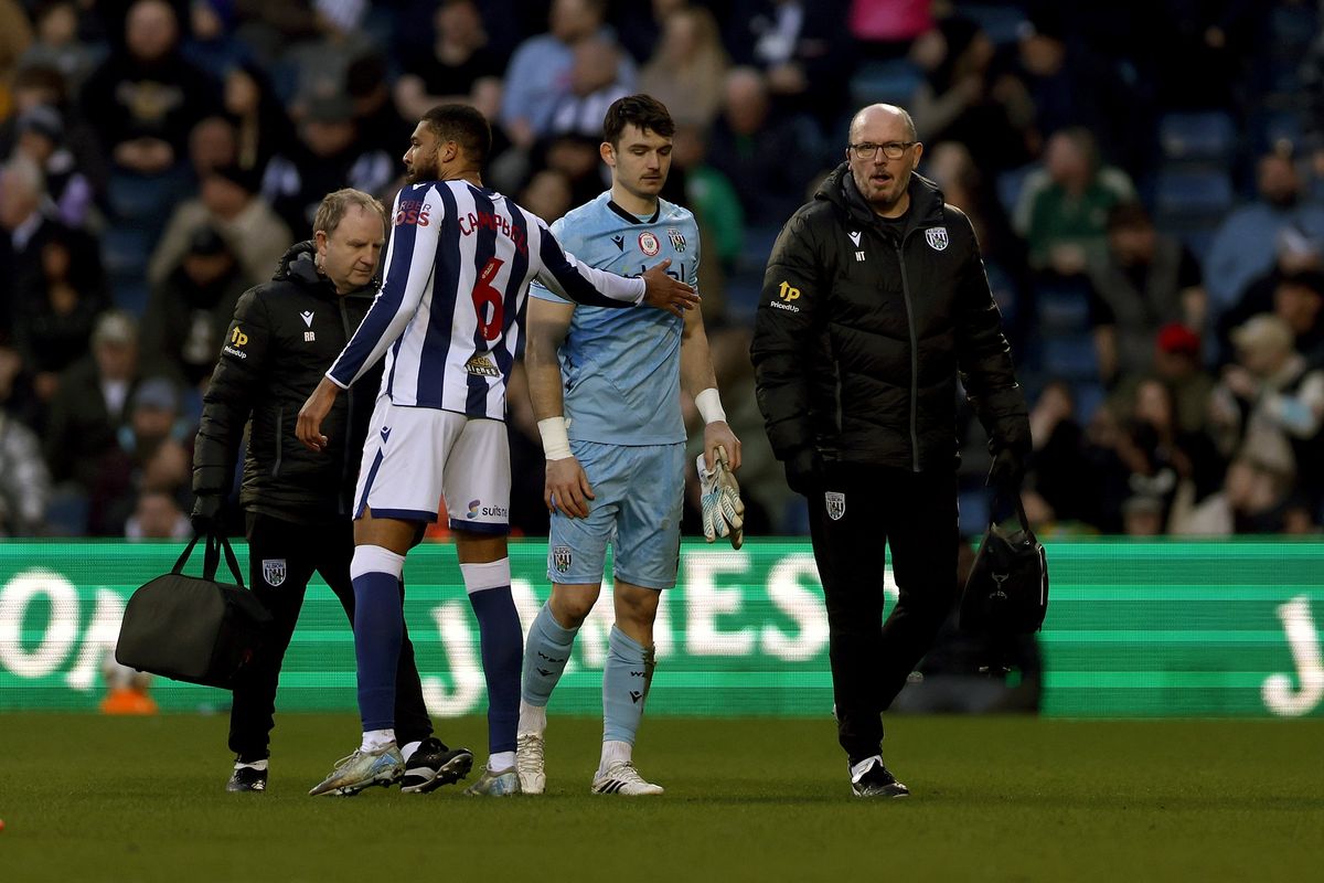 James Morrisons pretty sure assessment after West Brom goalkeepers injury as boss makes naughty claim James Morrisons pretty sure assessment after West Brom goalkeepers injury as boss makes naughty claim