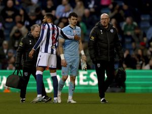 Supporting image for story: James Morrison's 'pretty sure' assessment after West Brom goalkeeper's injury as boss makes 'naughty' claim