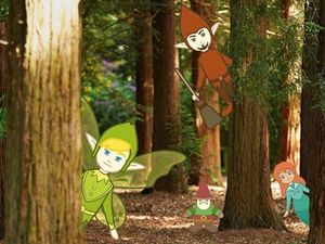 Supporting image for story: Augmented reality brings fairy magic to Weston Park