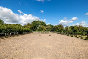 The property boasts equestrian facilities. Picture: Knight Frank/Rightmove. 