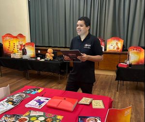 Matthew running his local Slimming World Group