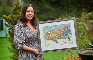 Sarah's art has travelled all over Shropshire as well as around the world to destinations including the USA, Canada, Australia, New Zealand and mainland Europe
