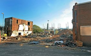 The area where Jabez Cliff used to stand
