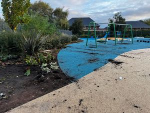 Supporting image for story: 'We are so disappointed': Walsall children's play area vandalised days after it was officially opened