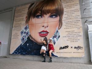 Supporting image for story: In Pictures: Swifties flock to Wembley Stadium for superstar’s Eras Tour