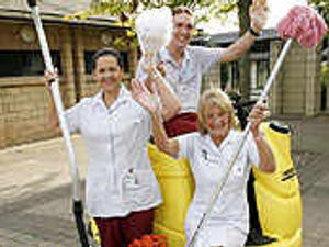 Supporting image for story: Hospital fighting superbugs