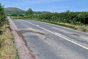 The A458 between Shrewsbury and Welshpool