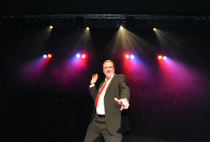 Manager Richard Kay gets ready for the autumn season at the Prince of Wales Theatre in Church Street, Cannock, in 2014