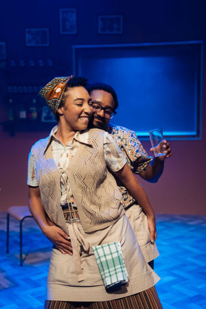 BLACK POWER DESK by Urielle Klein-Mekongo at the Patrick Centre at Birmingham Hippodrome