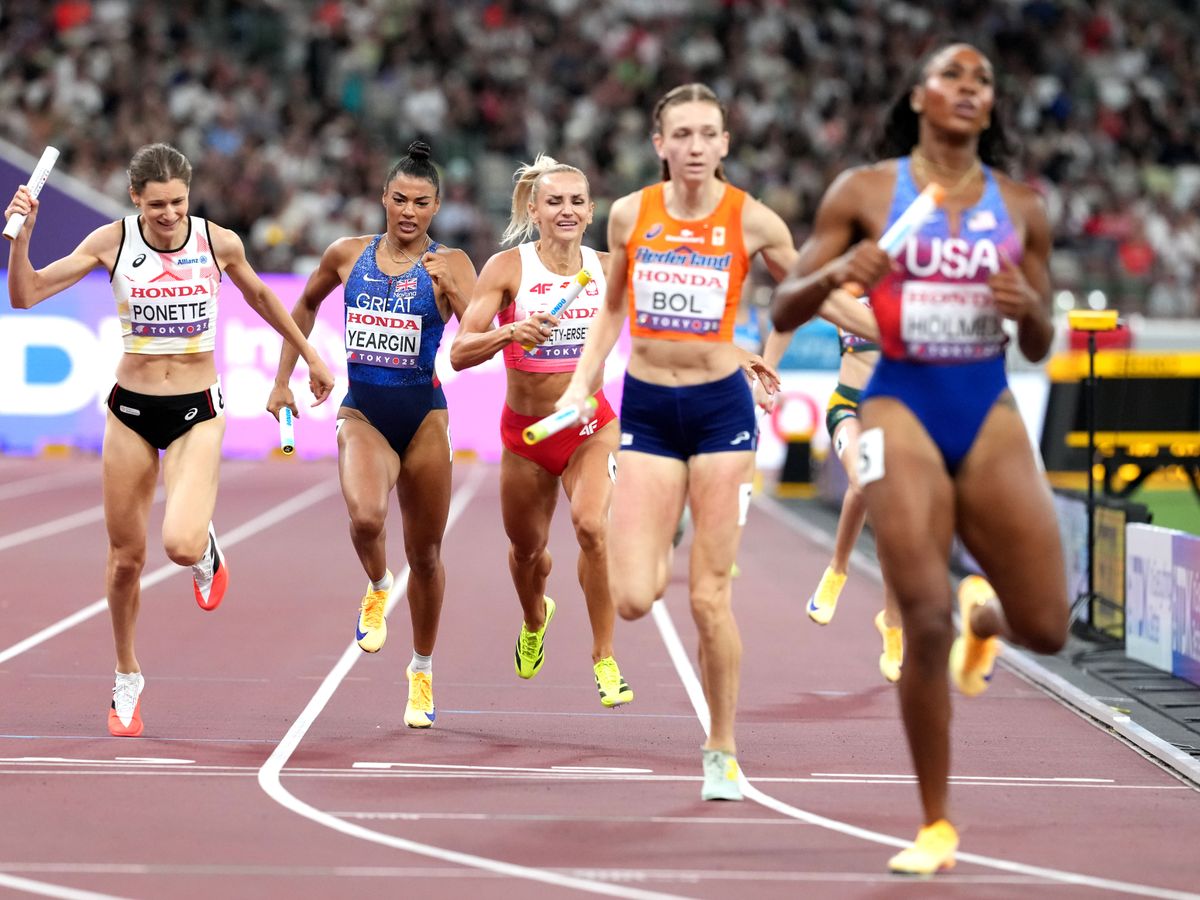 Great Britain miss out on mixed relay medal but sprinters reach World finals