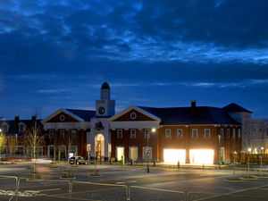 Supporting image for story: Cannock's new £160m shopping centre lit up