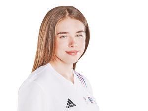 Supporting image for story: Evie Strachan climbing the mountain to glory