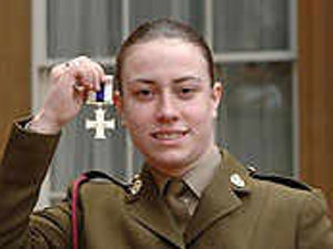 Supporting image for story: Michelle makes army history