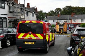 SANDWELL COPYRIGHT NATIONAL WORLD TIM THURSFIELD -07/09/25The scene of a house fire in Dunsford Road, Bearwood.