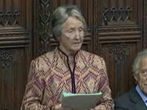 Supporting image for story: Maiden over for crusading Baroness Heyhoe Flint