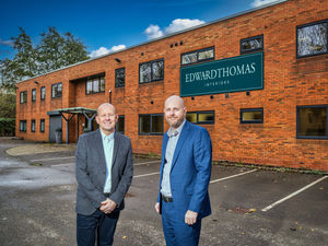 (L-R) Steve Hird, Co-founder of Edward Thomas Interiors and Andy Ward, Senior Associate Commercial Property Solicitor at Talbots Law