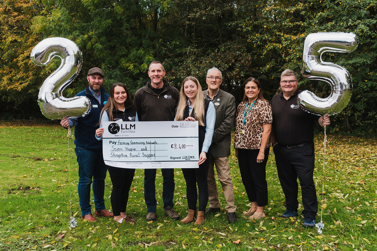 Vet practice’s bid for donations raises £8,400 for rural charities