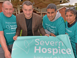 Supporting image for story: Three walkers backed by boxer Richie Woodhall plan to trek 50-mile trail in one day for hospice
