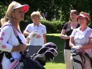 Supporting image for story: Ladies getting lessons in birdies