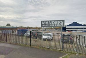 Manders Industrial Estate entrance, Old Heath Road, Wolverhampton