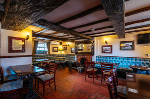 There's plenty of seating to be found in the pub