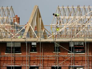 Building work on a house