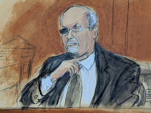 Supporting image for story: Jurors see video showing man stabbing Salman Rushdie as onlookers gasp in horror