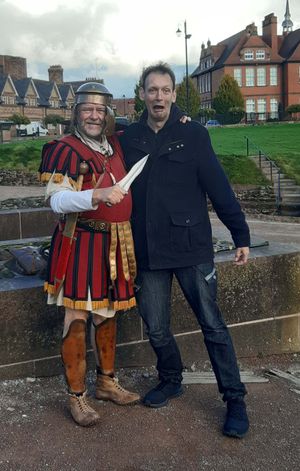 Chris Nutt on a trip to Chester.