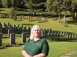 Supporting image for story: Walk and talk event at Cannock Chase war cemeteries proves a success
