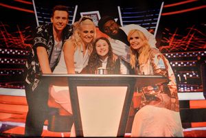 Macy O'Neill has appeared on The Voice previously.