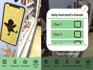 Supporting image for story: Sainsbury’s launches augmented reality Easter bunny hunt app