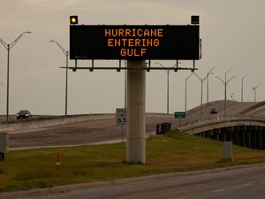 Supporting image for story: Texas braces as Beryl expected to regain hurricane strength overnight