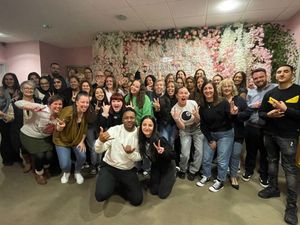 Supporting image for story: Local opticians raises its glasses to team successes