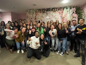 Supporting image for story: Local opticians raises its glasses to team successes